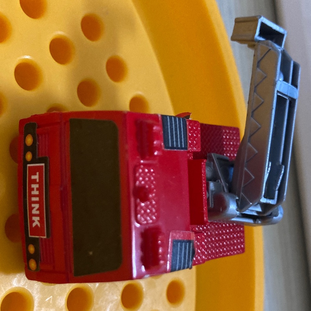 Think! Red and Silver Fire Engine Toy